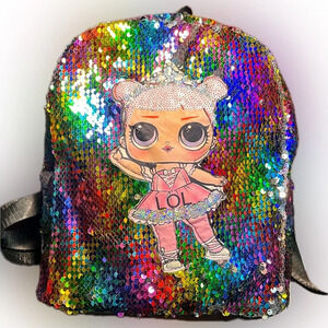 LOL Surprise Flip Color Change Rainbow Sequins BackPack